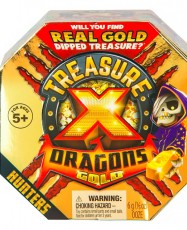 Juguete Treasure X S2 Cazador De Tesoro Pack Dragons Oro Real