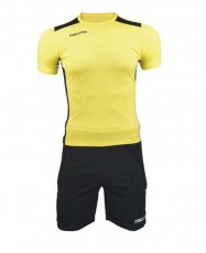 Kit Arquero Camiseta Mas Short Macron Amarillo