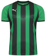 Polera Puma Jersey Striped Verde Negro Original