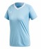 Polera Atletica Futbol Tiro 17 Mujer Adidas Original Celeste