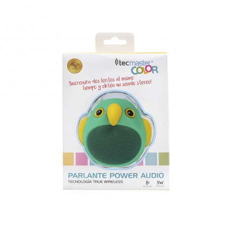 Tecmaster Parlante Power Audio Verde