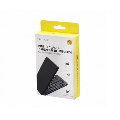 Mini Teclado Plegable Bluetooth Tecmaster