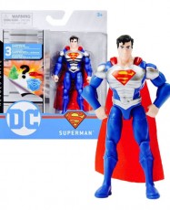 Juguete Superman Pecho Plateado Dc Comics 10 Cm