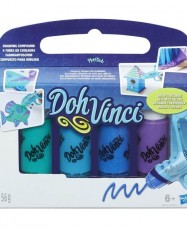 Pack 4 repuestos Doh Vinci Colores Fríos