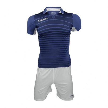 Kit Tabit Azul Marino Blanco Original Macron Futbol