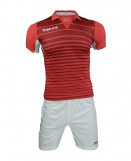 Kit Tabit Rojo Blanco Original Macron Futbol