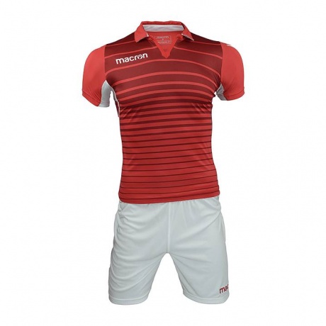 Kit Tabit Rojo Blanco Original Macron Futbol